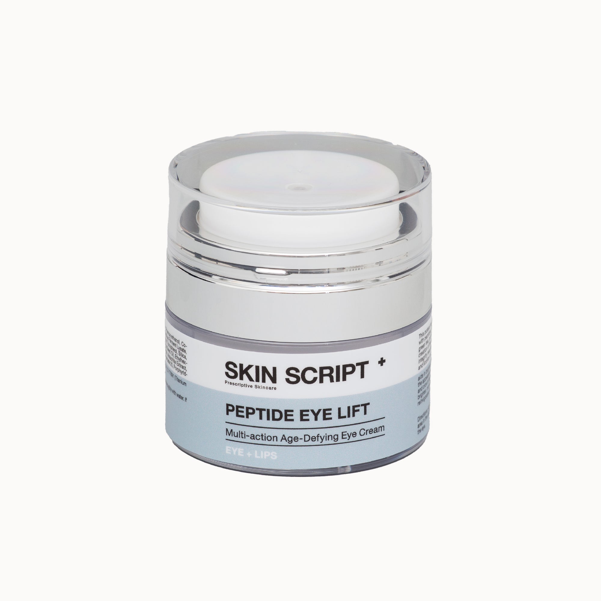Skin Script Peptide Eye Lift - front of packaging